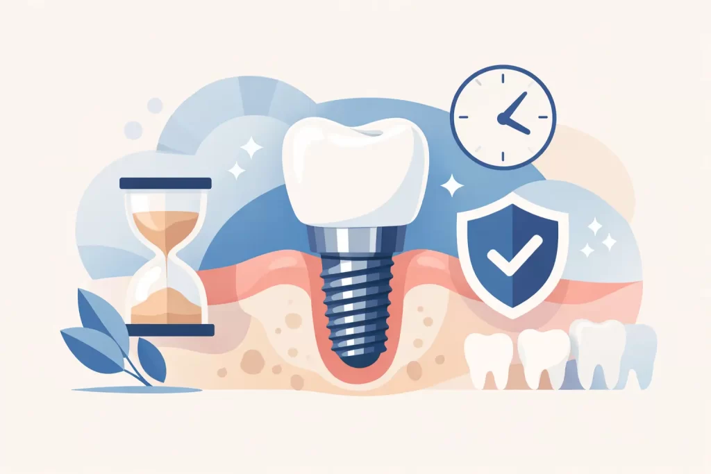 Cuánto duran los implantes dentales