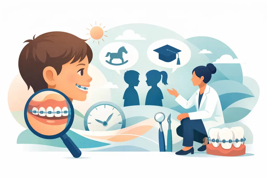 Qué edad ideal para ortodoncia infantil