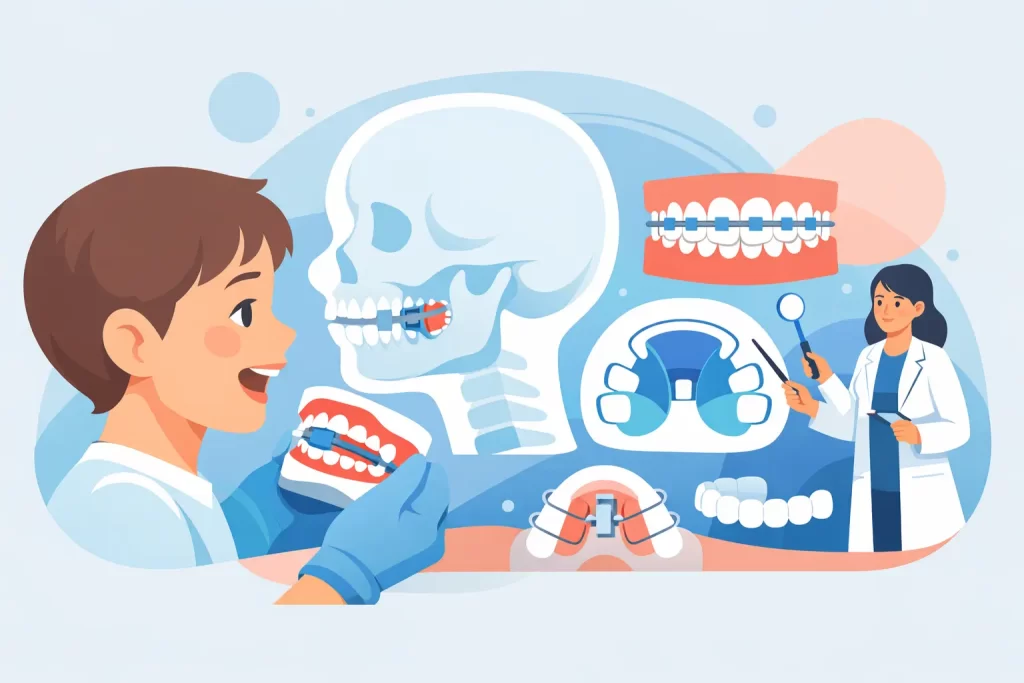 Qué es ortopedia maxilar infantil